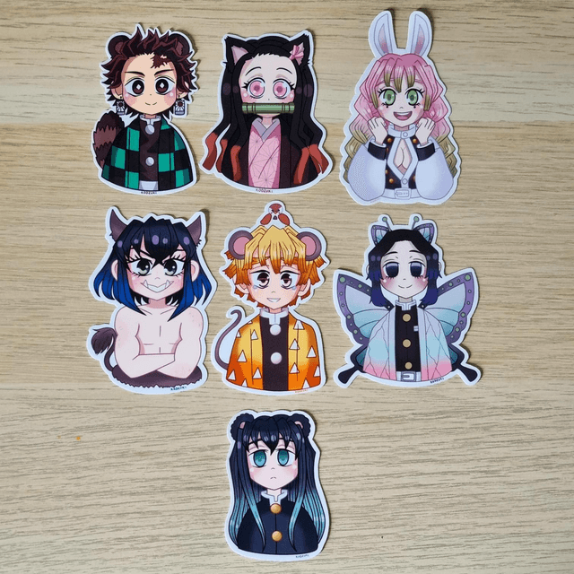 Stickers Demon Slayer