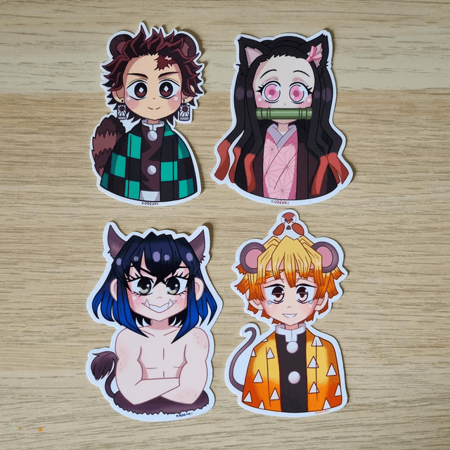 Stickers Demon Slayer